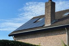 Zonnepanelen op dak woning